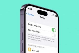 Image for See Your Battery Percentage at a Glance